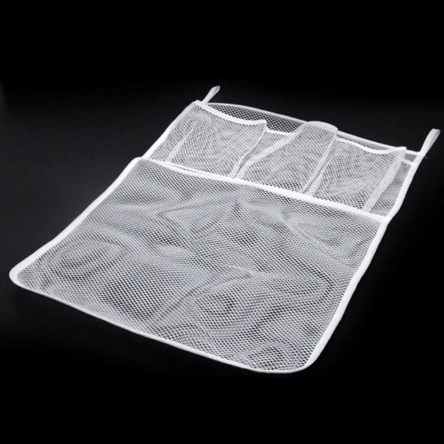 Настенная сумка для хранения с 4 карманами прочная Сетчатая Сумка из