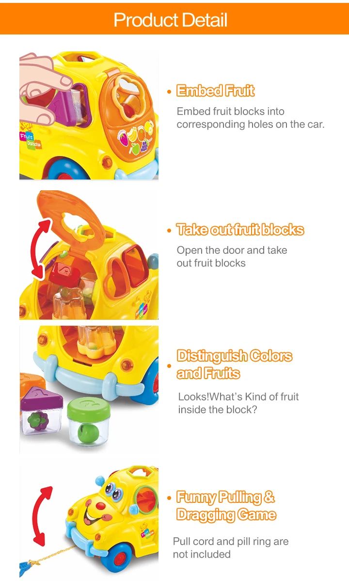 HOLA TOYS 516 детская игрушка машинка с мигающими передними и задними огнями и музыкой для детских подарков