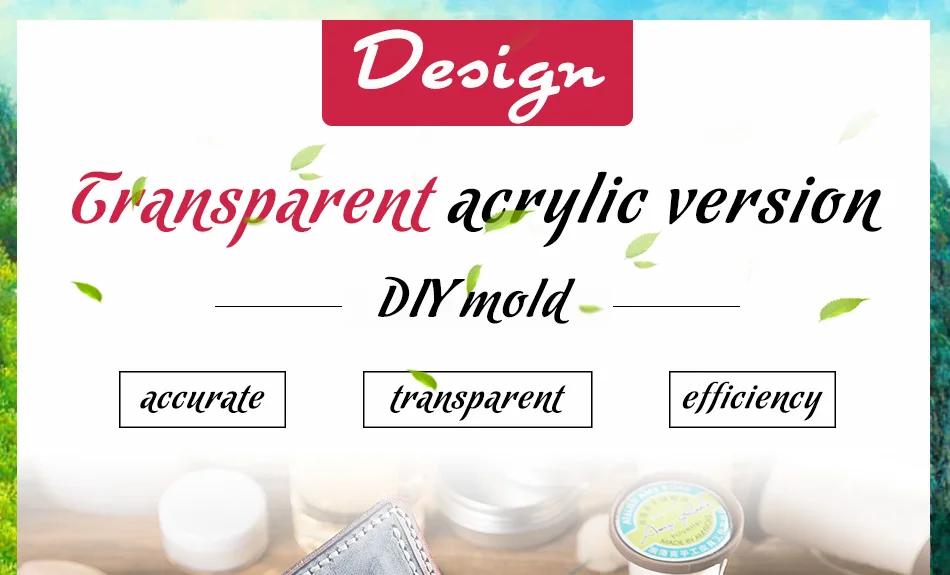 1 Набор DIY короткий кошелек акриловый узор
