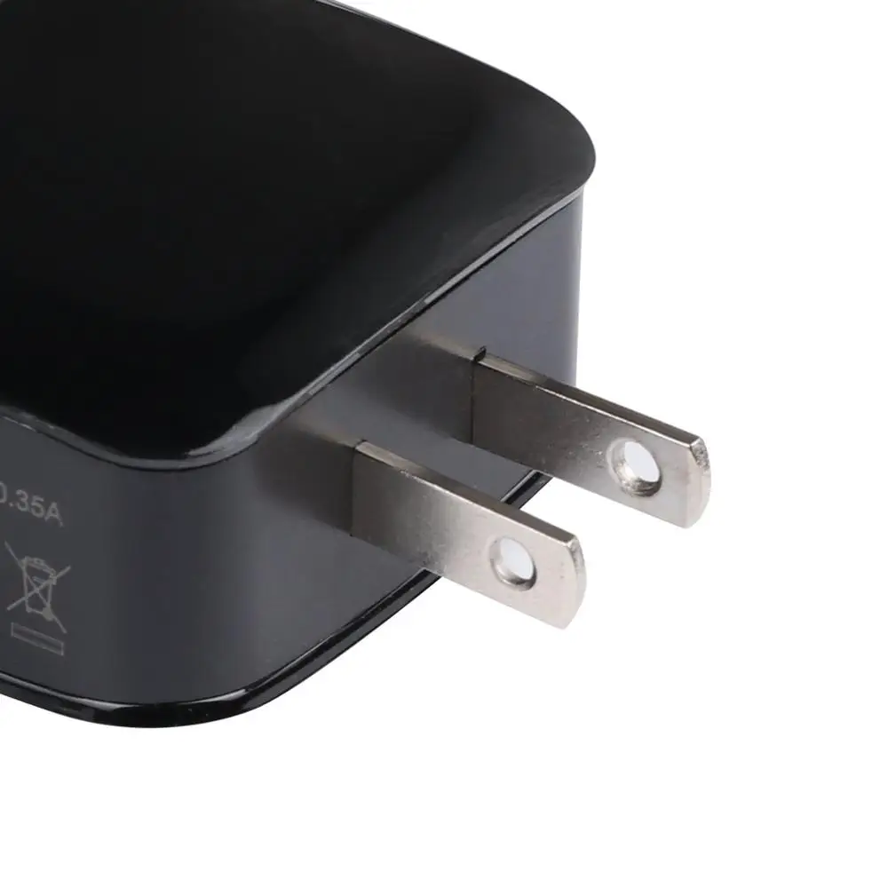 Универсальное зарядное устройство USB QC3.0 для путешествий ПК противопожарный материал штепсельная вилка EU/US быстрое зарядное устройство настенное зарядное устройство для мобильного телефона