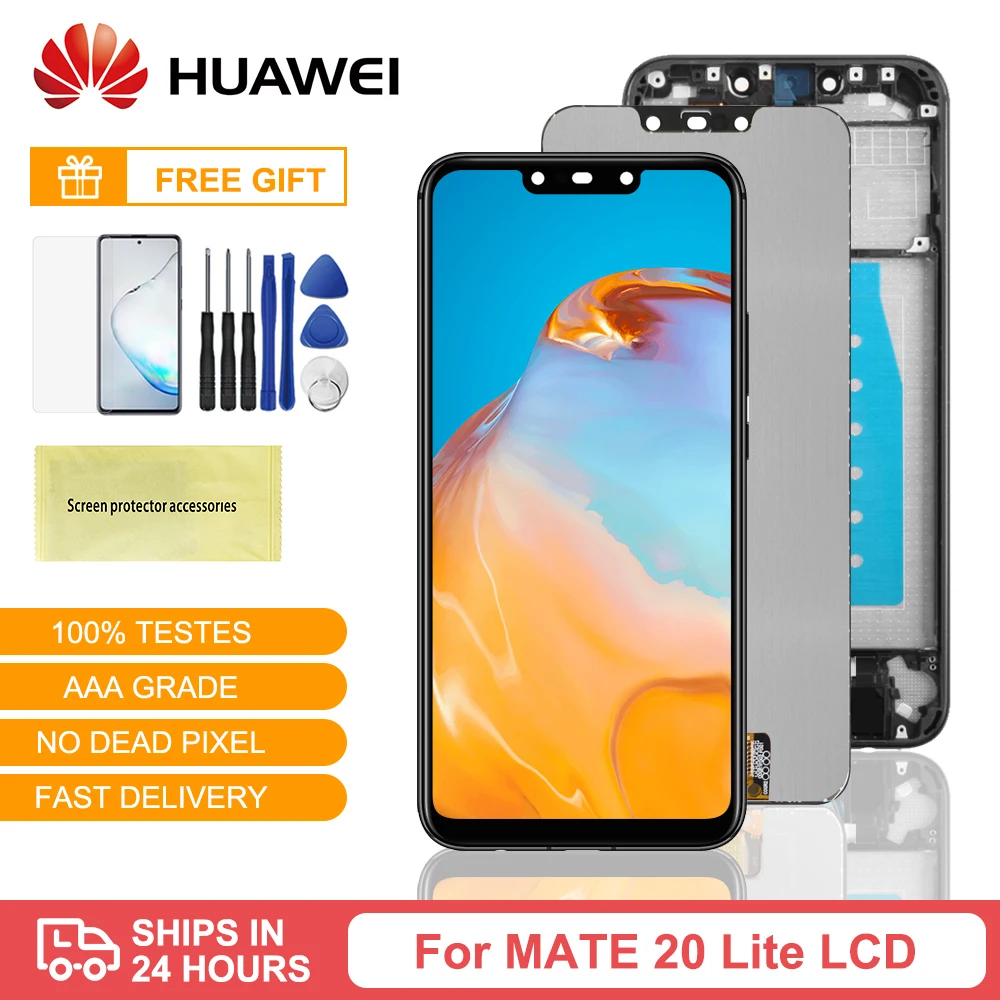 Оригинальный ЖК-дисплей для Huawei Mate 20 Lite дисплей с сенсорным экраном дигитайзер