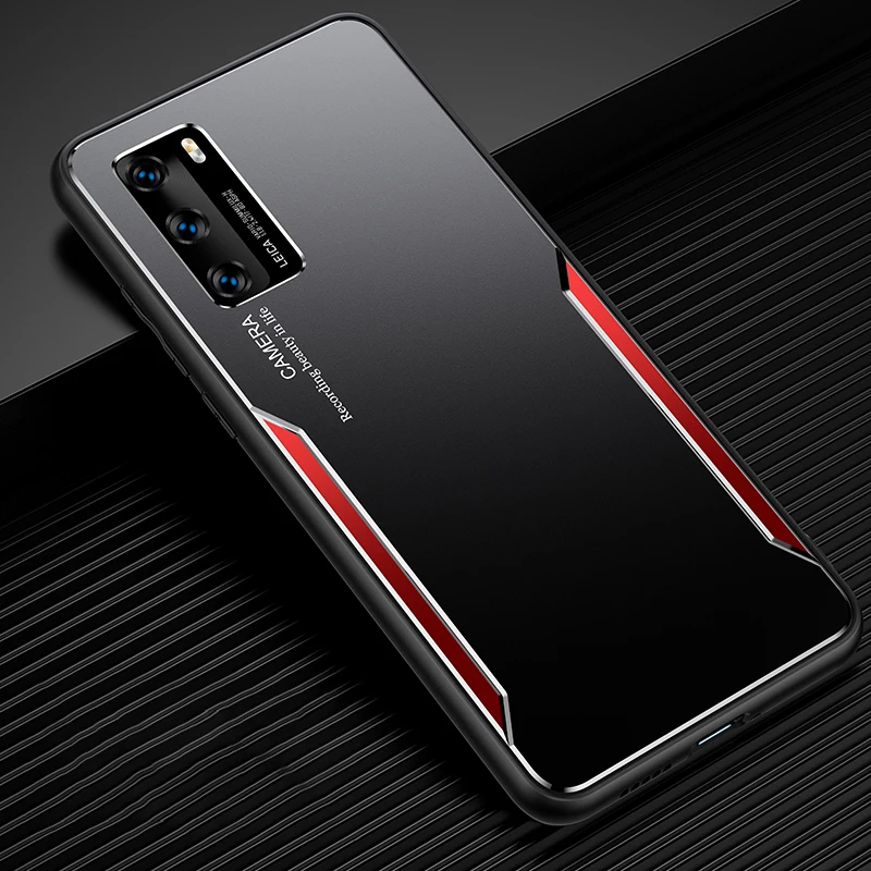 Чехол для Huawei Mate 30 Honor Play 4T Pro алюминиевый металлический чехол-накладка мягкий