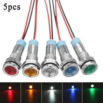 

Waterproof Indicator Light Trucks Ships Boat 12V LED Dashboard Warning