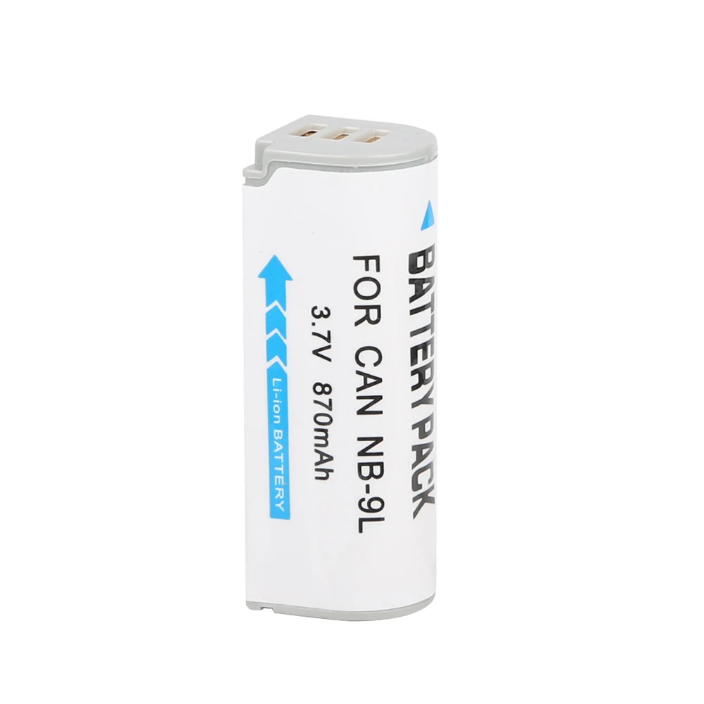 2 шт./партия 3,5 V 1000mAh NB-9L NB9L NB 9L замена цифровой камеры литий-ионный аккумулятор для Canon IXUS 1000 1100