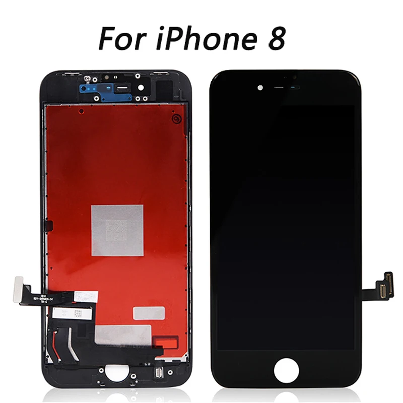 10 шт. AAA Дисплей для iPhone 8 LCD в сборе с рамкой сенсорный экран черный белый|Экраны
