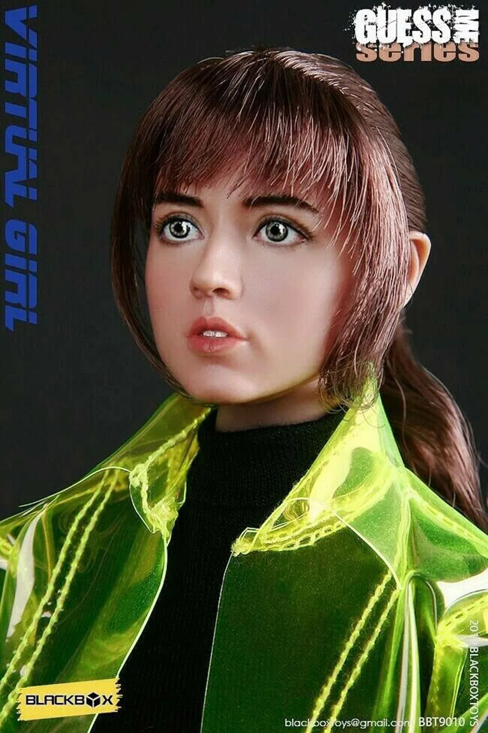 LACKBOX 1/6 Blade Runner Virtual women Набор BBT9010 Рисунок ткань W 2 головки для 1" Женский бесшовный Средний бюст S18A тело