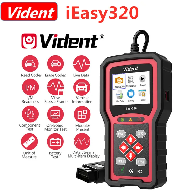 VIDENT easy320 OBDII/EOBD+ считыватель кода CAN