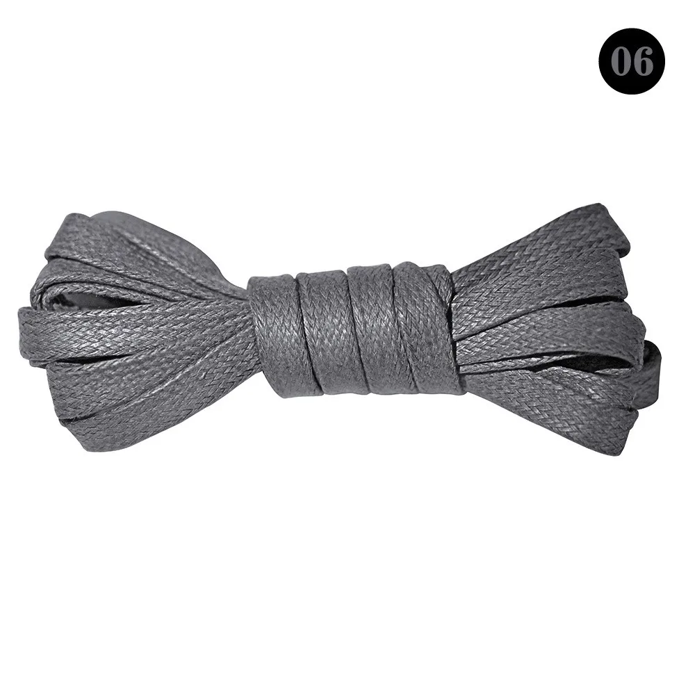 Silver Gray Suihyung 10 цветов шнурки 1 пара классические толстые тканые шнурки двойной воском чистый цвет повседневные шнурки 80 см 100 см 120 см - Цвет: Silver Gray