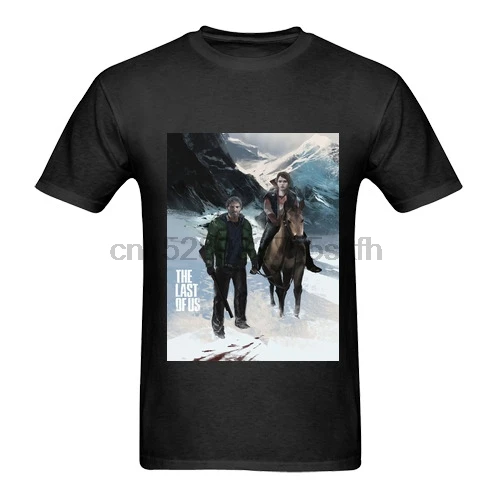 Последняя из нас Ellie and Joel футболка на заказ s m l xl 2XL | Мужская одежда