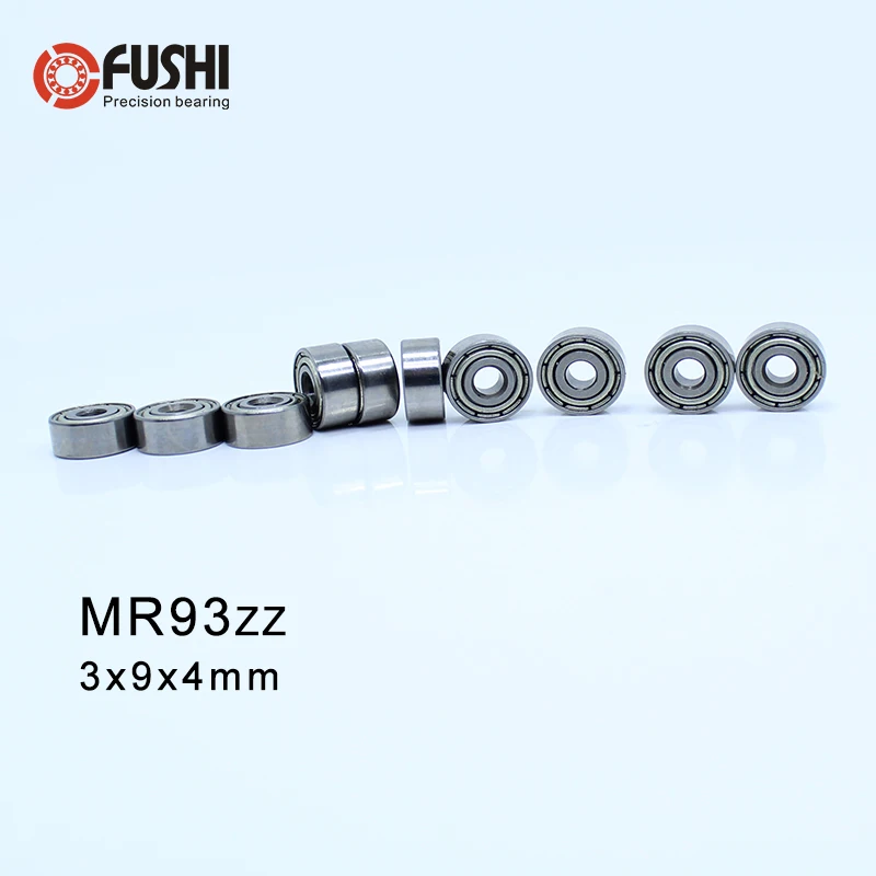 Миниатюрный телескоп 10 шт подшипники MR72 MR74 MR85 MR95-105-106-115-117-126-128-137-148 металлические герметичные конический роликовый подшипник хромистой стали подшипника - Цвет: mr93zz (3x9x2.5mm)