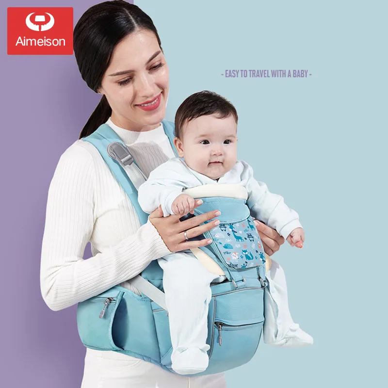 0-36 Month Waist Stool Baby Carrier Front Hold Multifunctional Baby Holding Artifact Light Four Seasons Universal ABD002