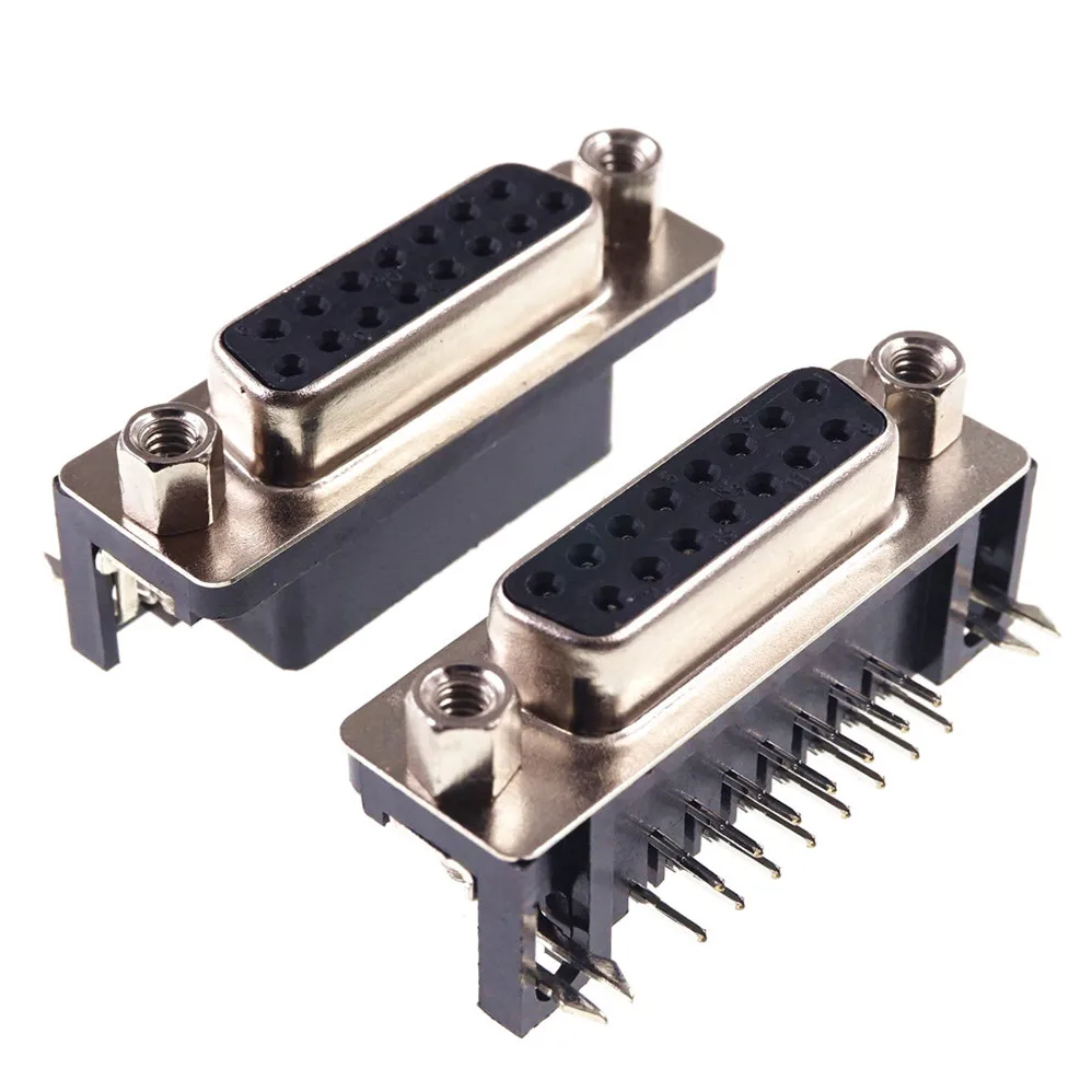 10 шт. прямоугольные коннекторы для ввода/вывода 15 позиций|connector 2|connector femaleconnector