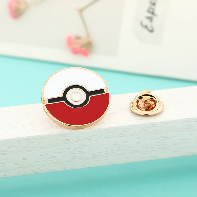 Японское аниме PIKACHU шар с покемоном принт эльфы на булавке значок огонь шиншилл