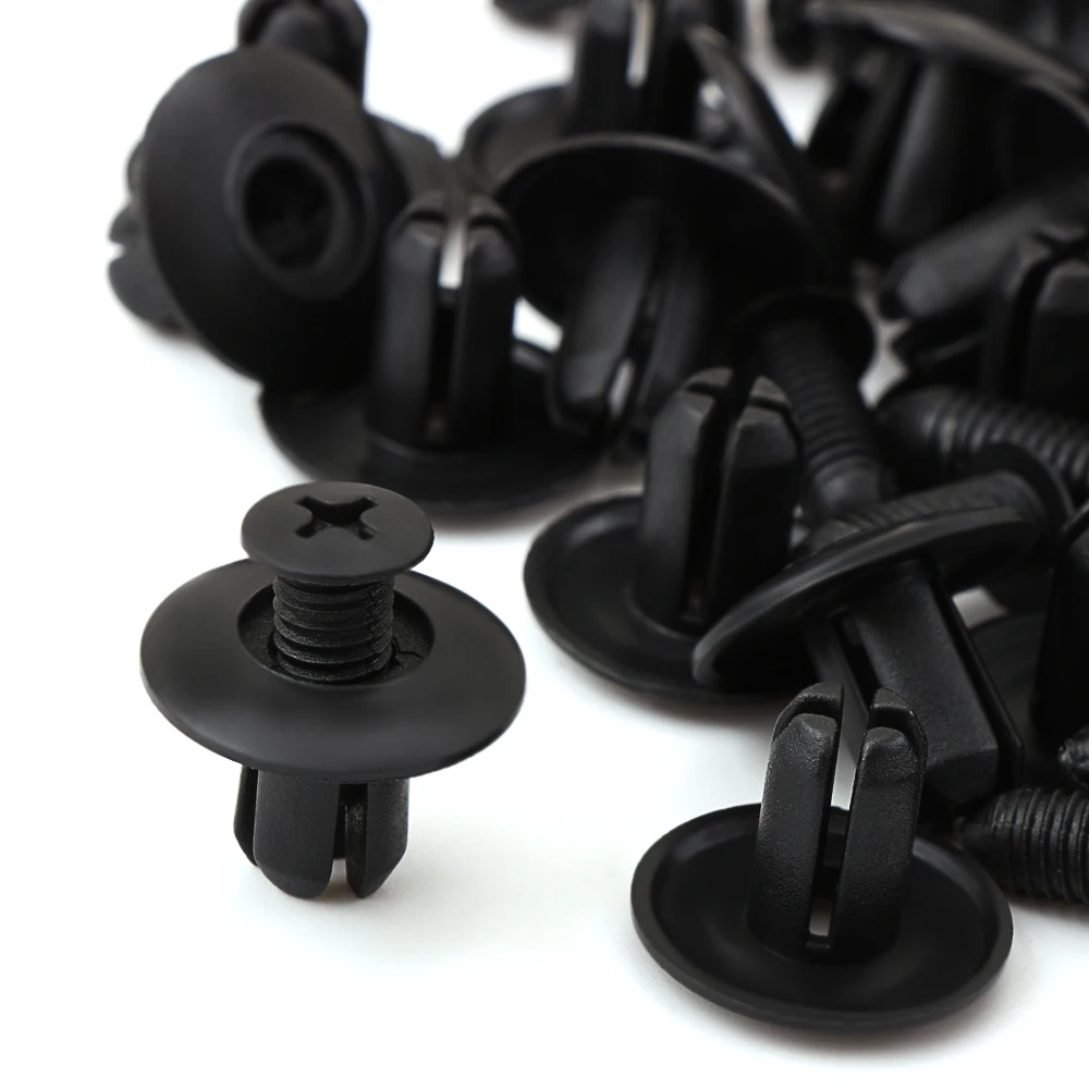

8mm Black Car Fastener clip for Lifan Solano X60 X50 X70 520 620 320 Motorcycle
