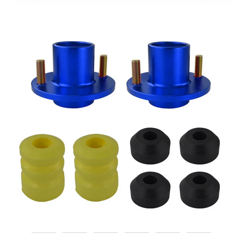 РЕСО-красная подвеска Coilover Shock Top головные уборы для Honda 92-00 Civic DX LX EX Ek SI Em1 Del Sol Integra Jdm - Цвет: Blue