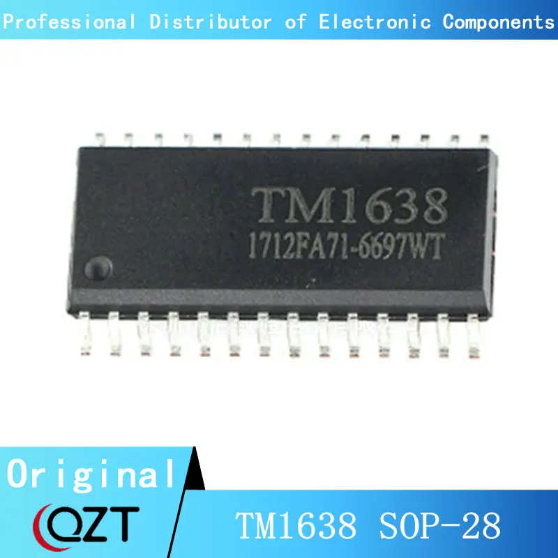 10pcs/lot TM1638 SOP 1638 SOP-28 chip New spot