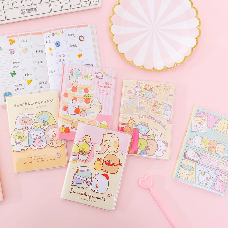 Kawaii Sumikko Gurashi календарь ежедневник еженедельник записная книжка органайзер для времени школьные принадлежности