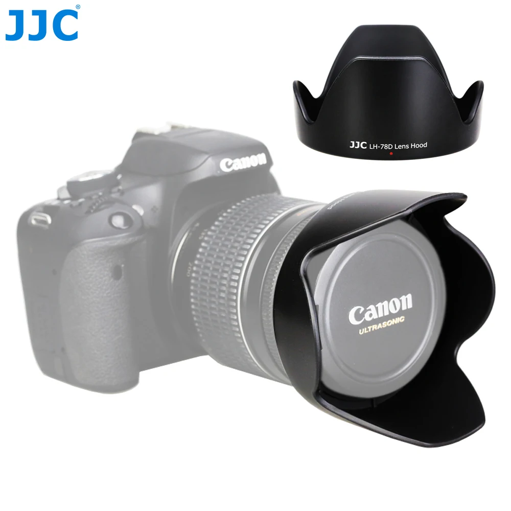 JJC LH 78D 2016 Новинка модель Камера DSLR Аксессуары бленда Тенты для Canon EF28 200mm f/3.5 5.6 USM EF S
