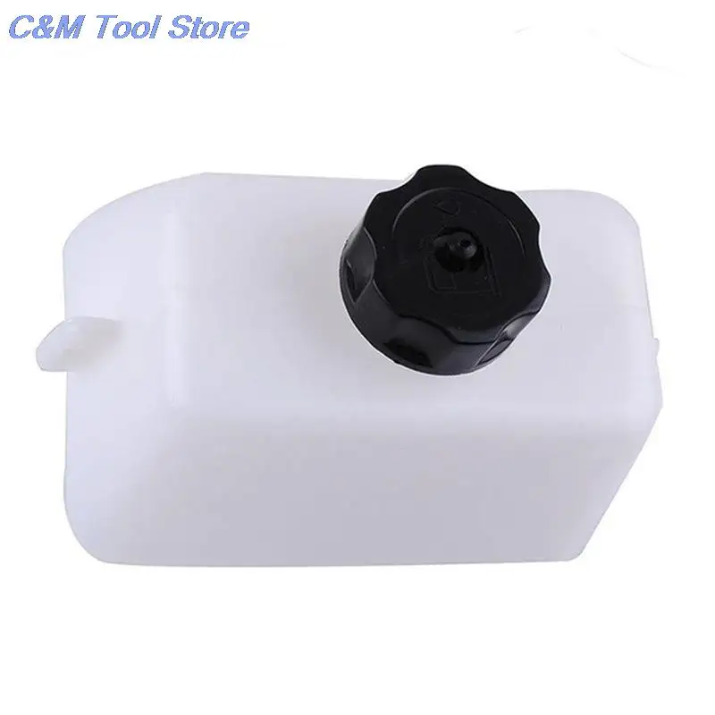 White Plastic Motorcycle Petrol Fuel Tank For Mini Motor Dirt Bike Dirtbike Filter 1L Motorcycles Acc 1pc