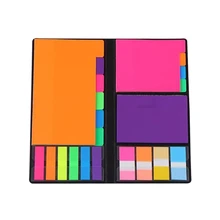 370 Sheets Sticky Notes Set Reusable Waterproof PET Sticky Notes Pads Erasable