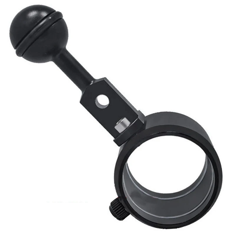 New Flashlight Torch Mount Universal Ball Joint Bracket Arm For Buoyancy Fill Light Lamp Holder Diving Torch Photography Lights