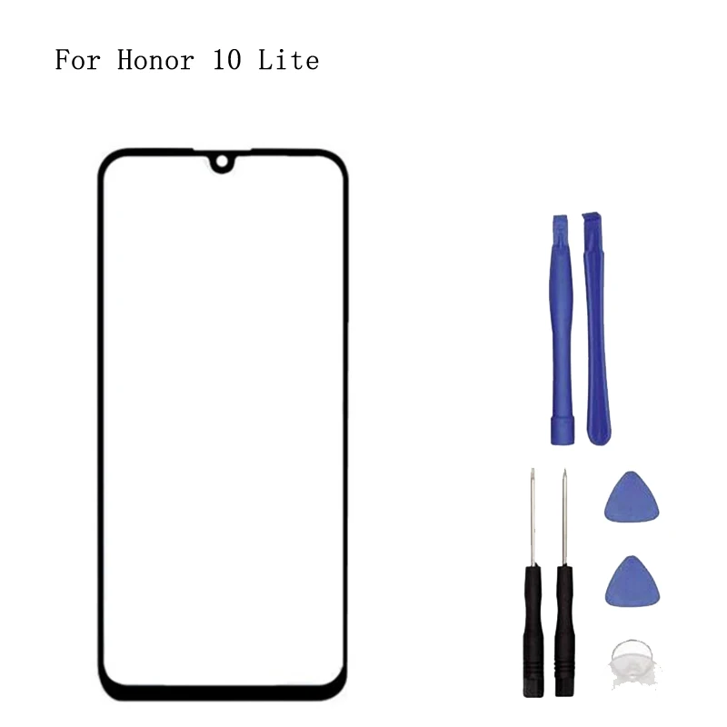 Для huawei Honor 10 Lite HRY LX1 LX2 сенсорный экран стеклянная Сенсорная панель Передняя