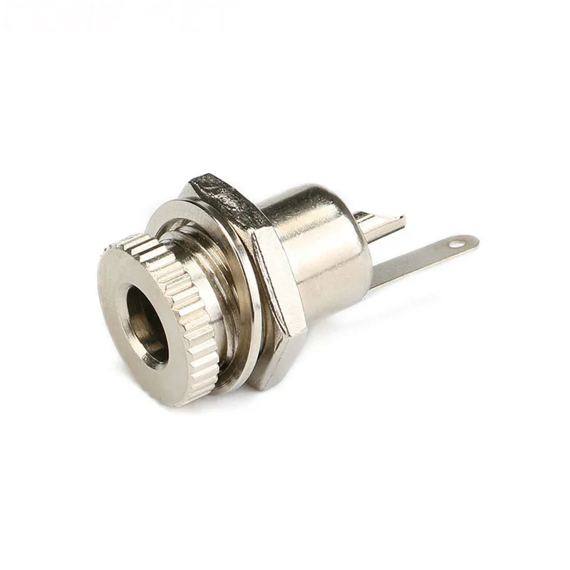 51Pcs DC099 5.5 mm x 2.1mm DC Power Jack Socket Female Panel Mount Connector metal 5.52.1 5.52.5 (4)