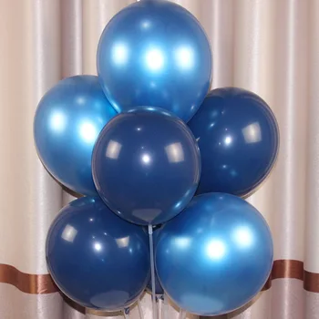 

100PSC Blue Color Latex Balloon Romantic Wedding Celebration Arrangement Birthday Party Decoration Supplies Wholesale