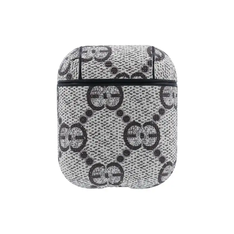 Pattern 7 AirPods Wireless Leather fancy texture pattern Headset Cover for iPhone AirPods1 generation 2 generation charging headset case - Цвет: Pattern 7