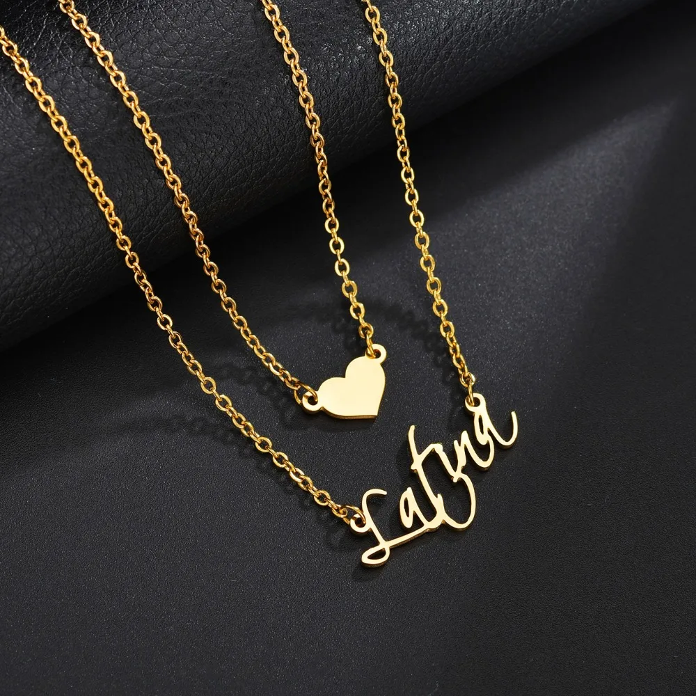 Heart Necklace Pendant Gift 