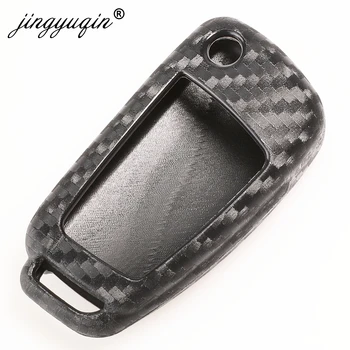 Keyforkess custodia a 3 pulsanti in Silicone morbido con telecomando in Silicone per Audi A3 8L 8P A4 B6 B7 B8 A6 C5 C6 4F RS3 Q3 Q7 TT - Jingyuqin custodia a 3 pulsanti in Silicone morbido con telecomando in Silicone per Audi A3