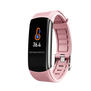 

C6T Sport Band Smart Watch Women Men Fashion Wrist Watch Smart Clock Fitness Tracker Waterproof Smartwatch hours For Andriod Ios