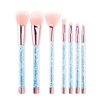 

7Pcs Candy 3 Colors Makeup Brushes Set Blusher Concealer Eyeliner Brush Powder Foundation Eyeshadow Brush Cosmetic Beauty Tools