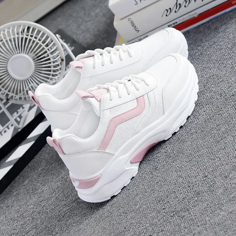

Network Shoes Student Versatile Korean-style Athletic Shoes Spring And Summer New Style Women's Board Shoes Flat Dad Shoes Casua