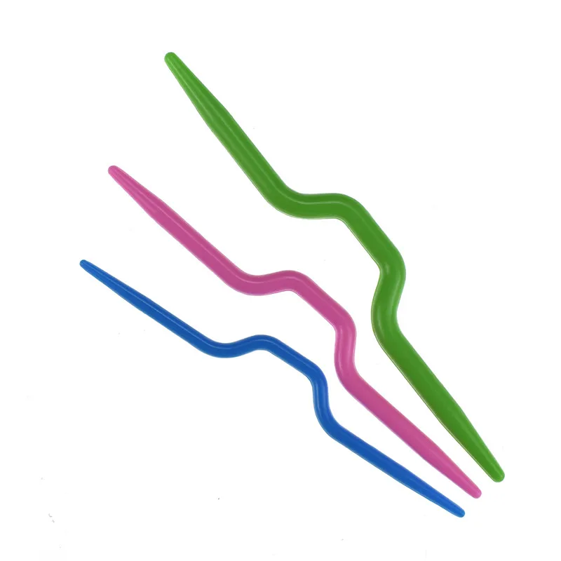 KOKNIT-13pcs-Knitting-Cable-Needles-Sewing-Needles-Long-Plastic-Knit-Stitch-Knitting-Needles-Crochet-Hook-Craft (3)