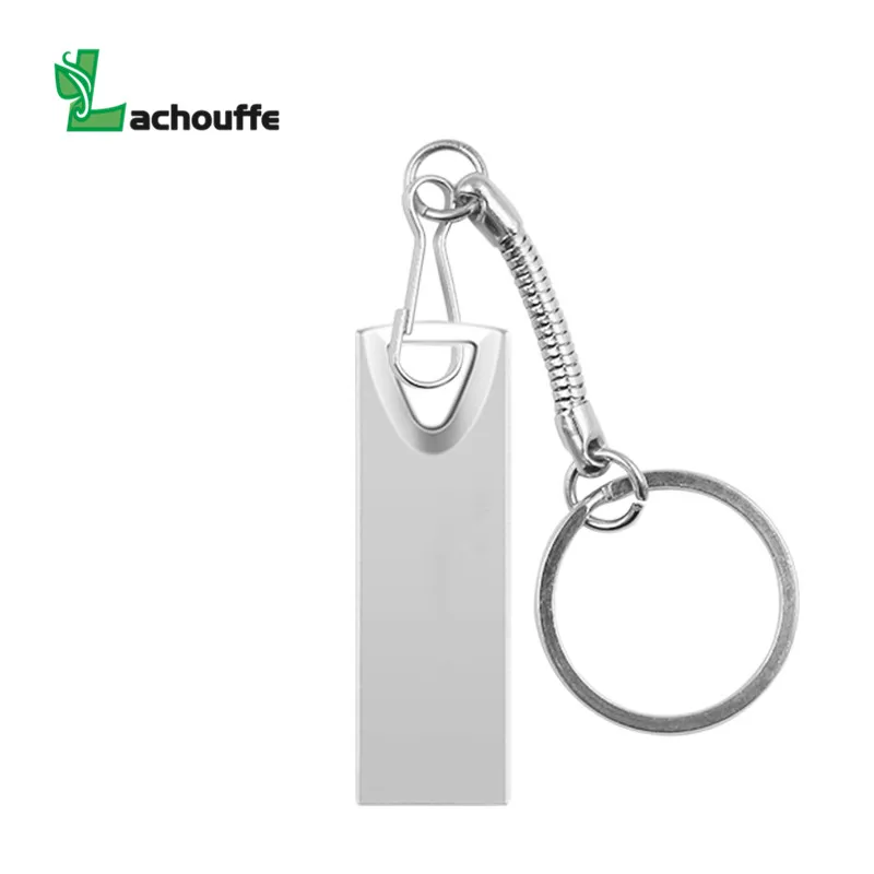 Карта памяти USB 2,0, 16 ГБ, 32 ГБ, usb флеш-накопитель, флешка 128 ГБ, флеш-накопитель, высокоскоростная usb флешка, 64 ГБ, металлический флэш-диск, Подарочный Брелок
