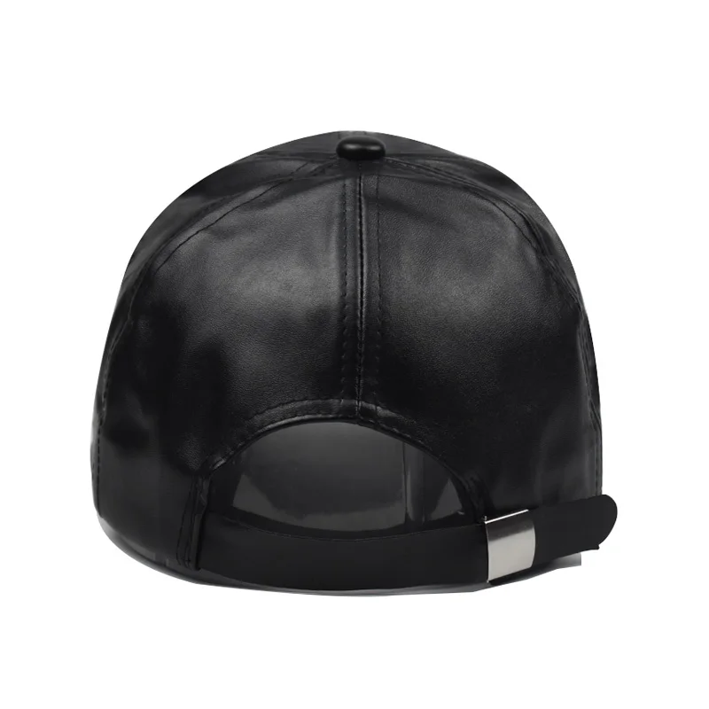 Бейсбольная Кепка унисекс для мужчин и женщин из искусственной кожи Snapback, Спортивная Регулируемая модная шапка красного/хаки/черного/розового/темно-синего/коричневого цвета