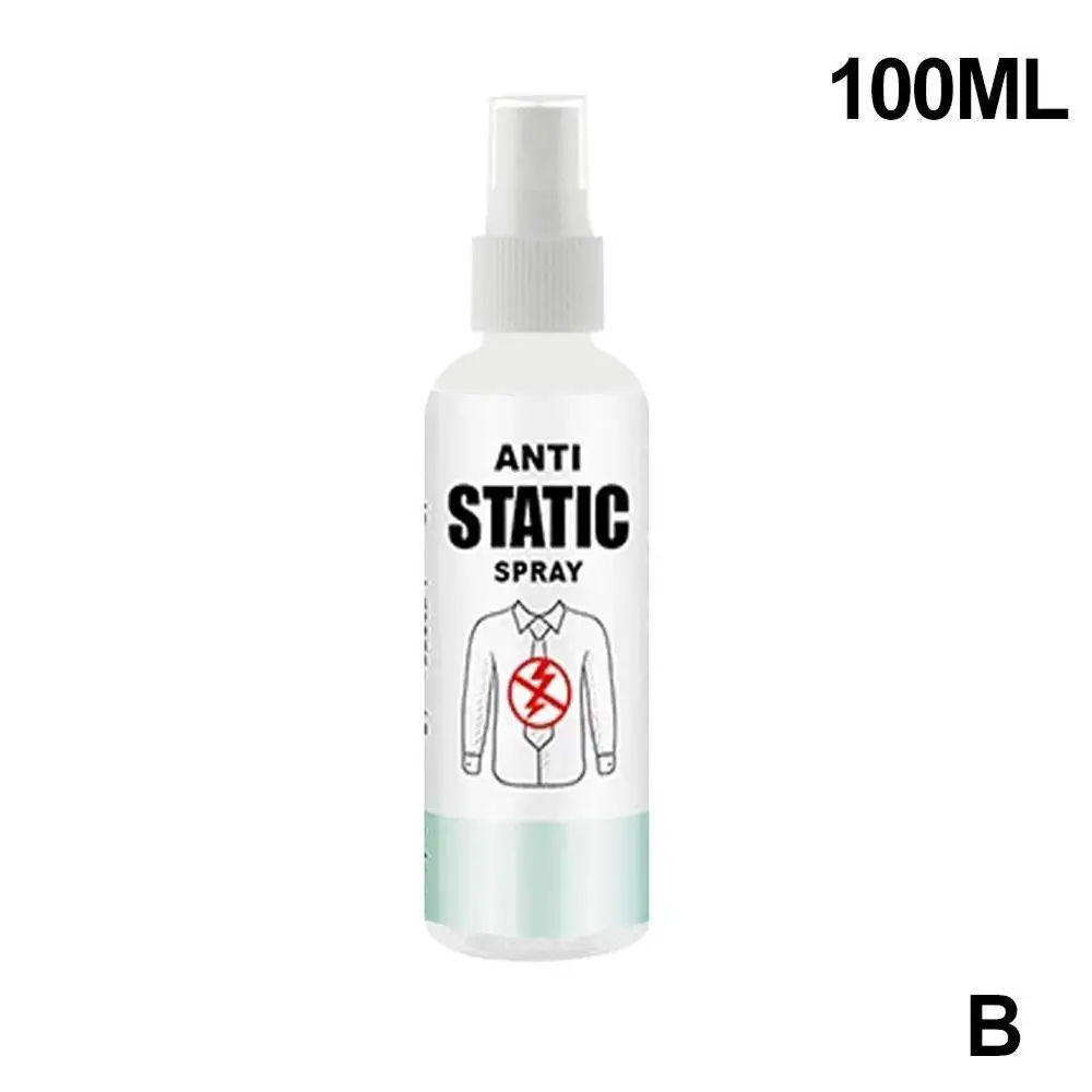 100ml Антистатическая ткань спрей для волос балансировка восполняет влажные одеяла ткани Лучшая цена - Тип аромата: 100ml
