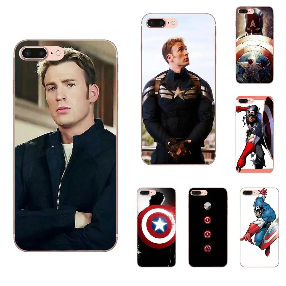 Защитный экран Captain America Стив Роджерс для LG G3 G4 G5 G6 G7 K4 K7 K8 K10 K40 K50 Q6 Q60 V10 V20 V30 V40 Nexus 5 5X
