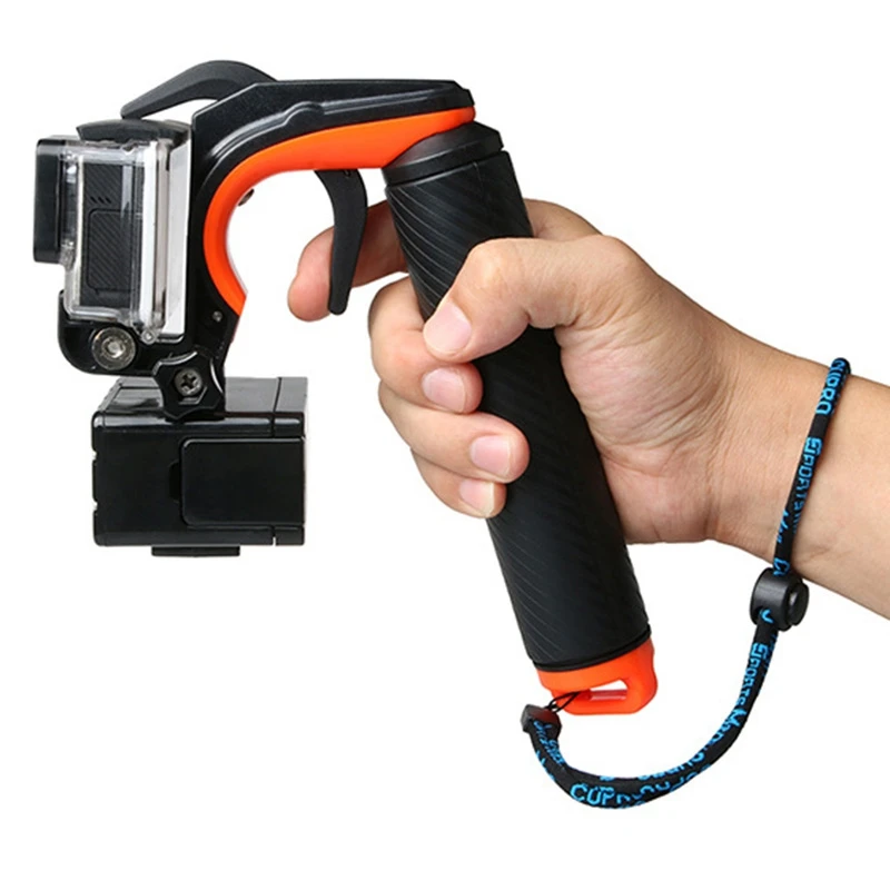 Для Go Pro Аксессуары задвижка затвора плавающий монопод ручная рукоятка-поплавок плавучие палочки для Gopro Hero4/3+/3