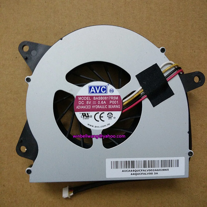 Абсолютно и для C205 C21R3 C225 C325 кулер ноутбука BASB0817R5M P001 DC5V 0.6A 3wires