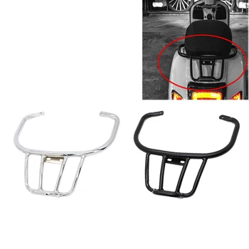 

Motorcycle Accessories Tail Rear Bracket Luggage Rack Shelf Seat Support Holder For Piaggio VESPA GTS 250 300 Black Chrome