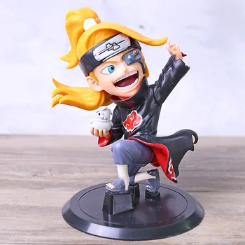 

Naruto Shippuden Akatsuki Deidara Q Version PVC Figure Model Toy Collection Doll