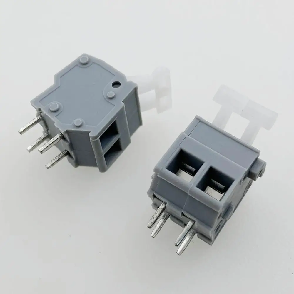 KF242R 5,0 2P~ 12P PCB Пружинные клеммные блоки DG242R 5,0 мм 2PIN~ 12PIN Феникс контакт DEGSON KEFA YANNIU