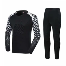 Пижама для детей и взрослых, вратарь футбол Джерси двух до шести лет модный детский набор Для мужчин спортивный костюм вратаря Футбол форма защита губка вратарь; Штаны для девочки; Или шортами Пижама для детей и взрослых, вратарь футбол Джерси двух до шести лет модный детский набор Для мужчин спортивный костюм вратаря Футбол форма защита губка вратарь; Штаны для девочки; Или шортами