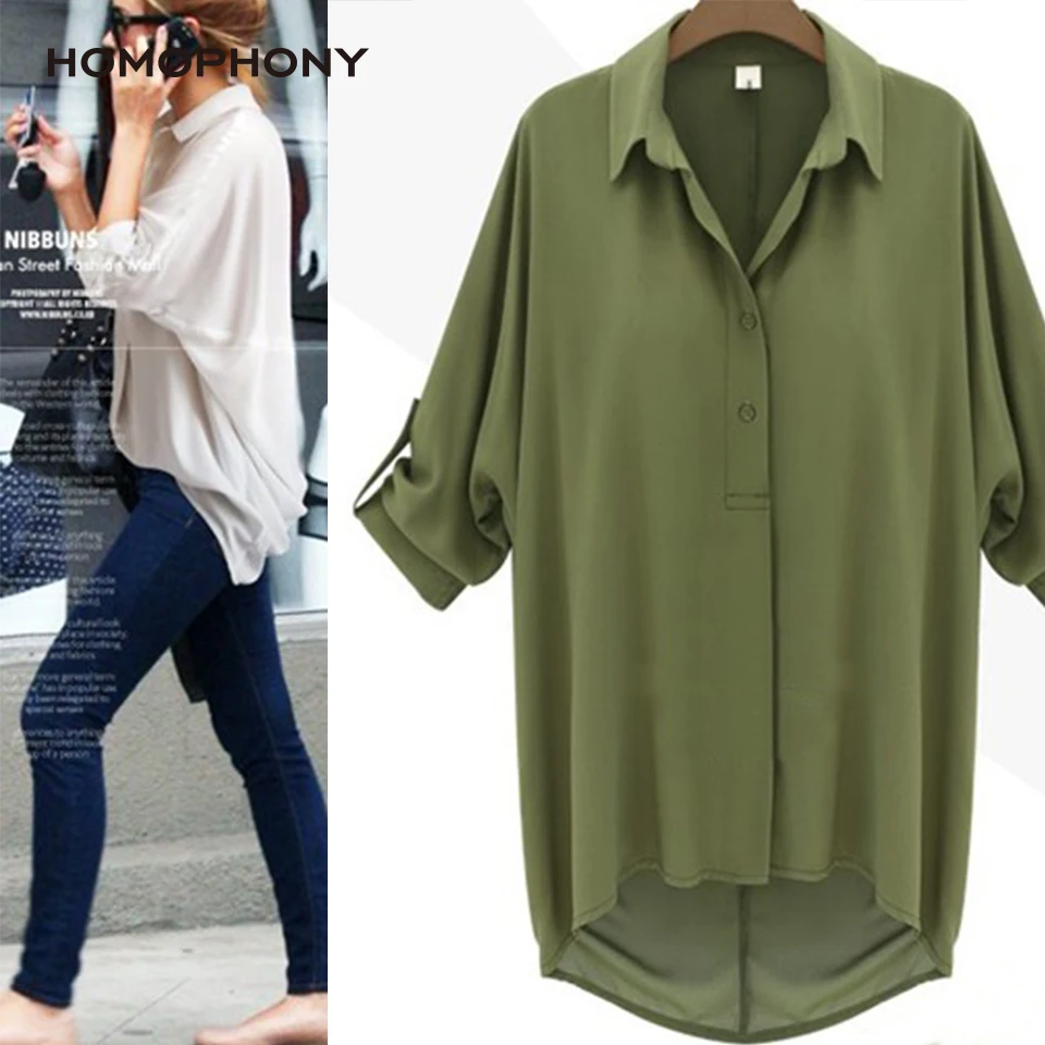 Homophony Женская Блузка офисная пикантная блузка рубашка летний женский Базовый Топ