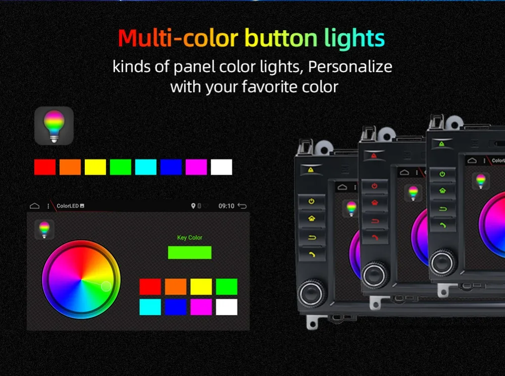 Top 4G+64G Android 9 For Mercedes Benz Sprinter B200 W209 W169 B-class W245 B170 Vito W639 2 DIN Car DVD player Radio GPS multimedia 7