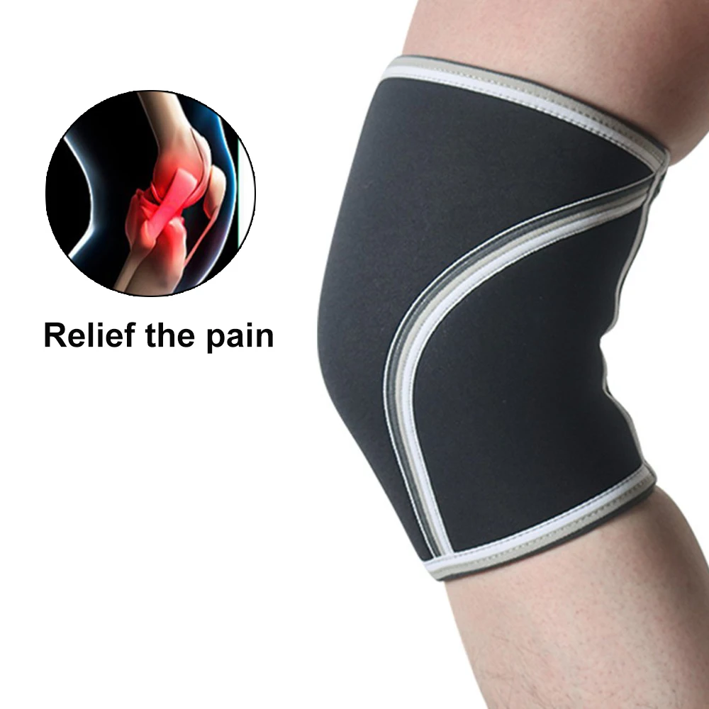 Sports Fitness Knee Support Powerlifting Squats Pressure Kneepad Knee Protector Bandage Climbing Patella Protector Guard for Man