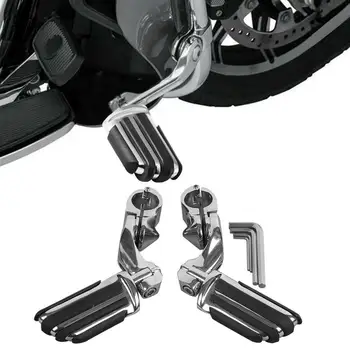 

Motorcycle 1 1/4" 1.25" Highway Foot Rest Pegs For Harley Sportster XL Softail Dyna Honda Yamaha