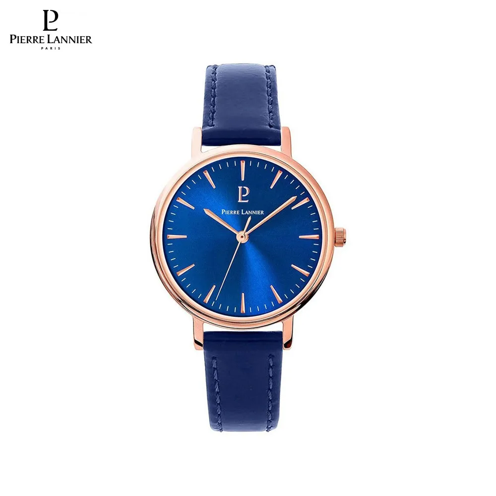 Wrist Watch Pierre Lannier 092L966 women quartz leather watch